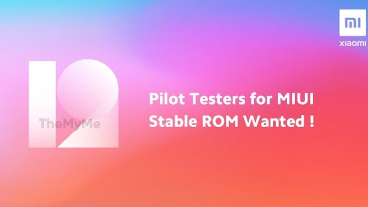 MIUI Pilot Testers Recruitment