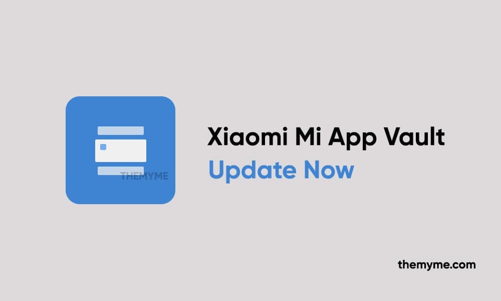 Xiaomi Mi App Vault