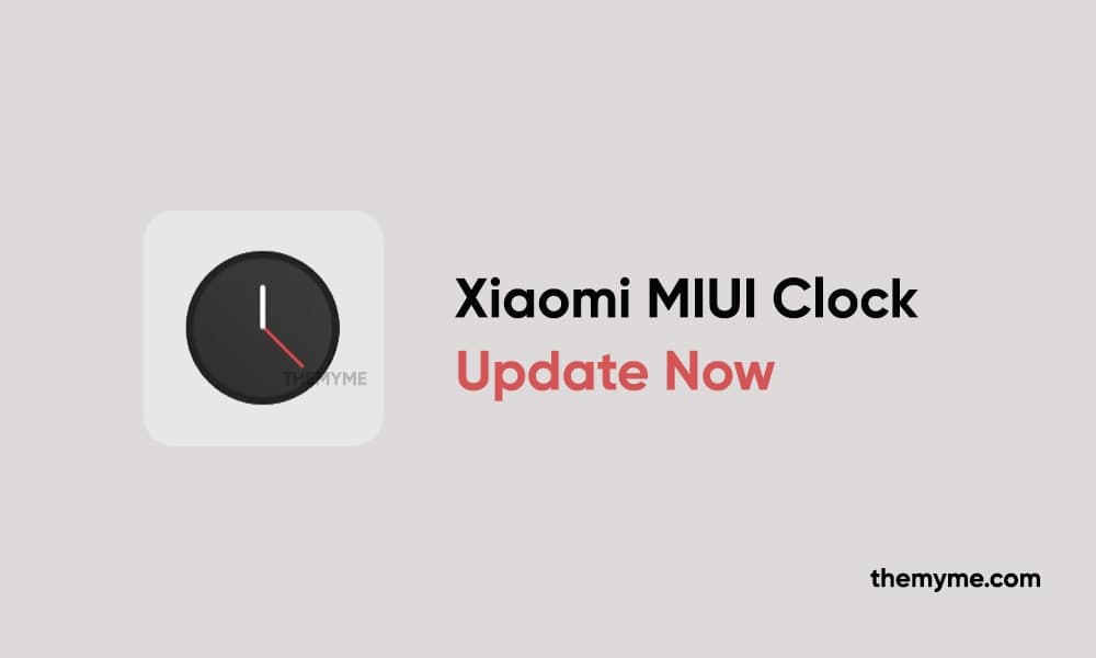 Xiaomi MIUI Clock