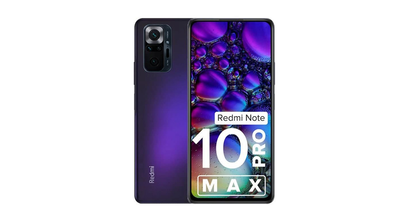 Redmi Note 10 Pro Max Dark Nebula color 