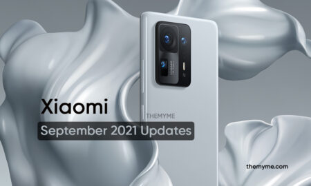 Xiaomi September 2021 security updates