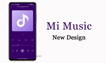 Mi Music New Design