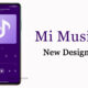 Mi Music New Design