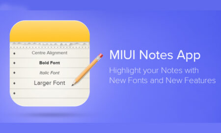MIUI Notes app