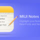 MIUI Notes app