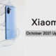 Xiaomi October 2021 security updates