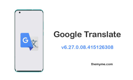 Google Translate app update v6.27.0.08.415126308