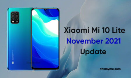 Xiaomi Mi 10 Lite 5G November update