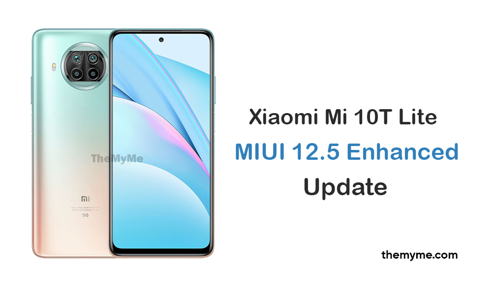 Xiaomi Mi 10T Lite MIUI 12.5 Enhanced