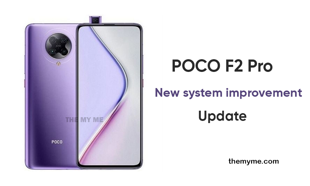 Poco F2 Pro update