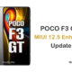 POCO F3 GT MIUI 12.5 Enhanced