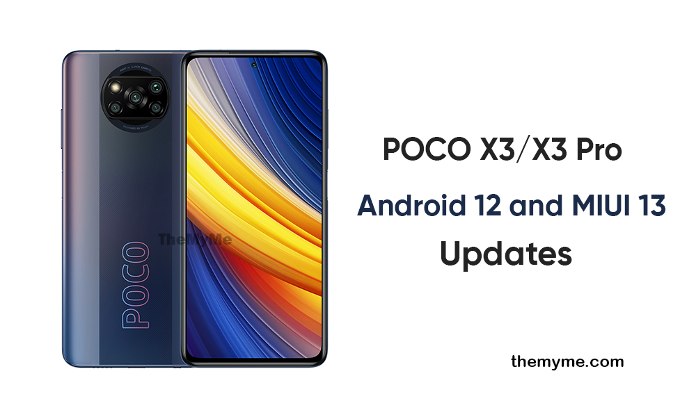 Poco X3 and X3 Pro updates
