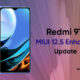 Redmi 9T MIUI 12.5 Enhanced update