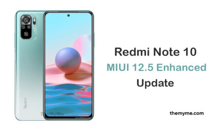 Redmi Note 10 MIUI 12.5 Enhanced