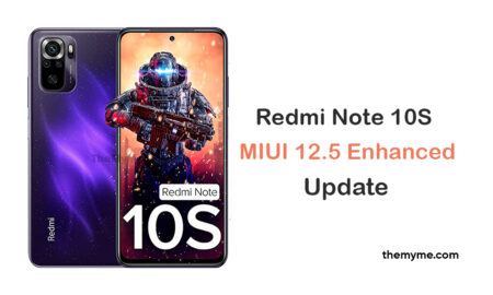 Redmi Note 10S MIUI 12.5 Enhanced update