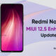 Redmi Note 8 MIUI 12.5 Enhanced update