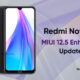 Redmi Note 8T MIUI 12.5 Enhanced
