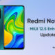 Redmi NOte 9S MIUI 12.5 Enhanced