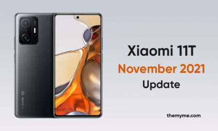 Xiaomi 11T November 2021 update