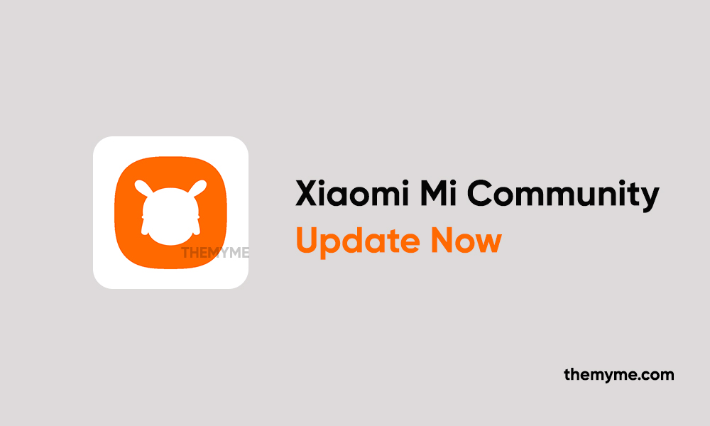 Xiaomi Mi Community update