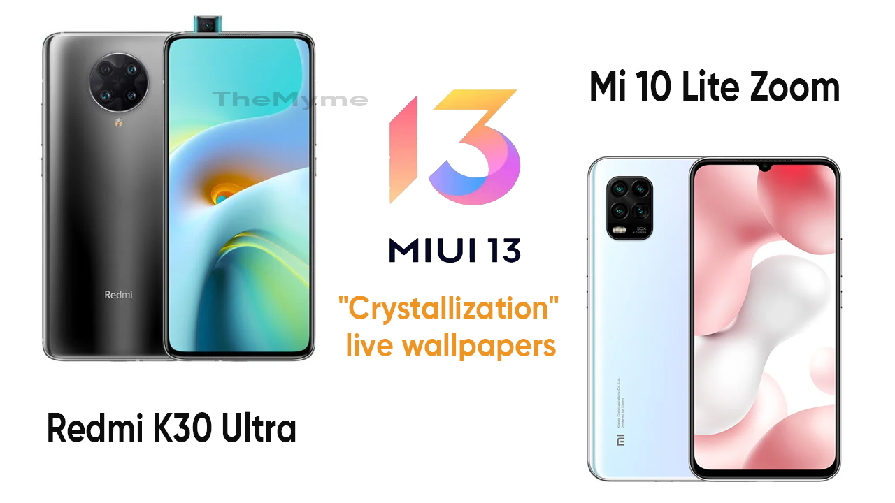 MIUI 13 Crystallization live wallpapers