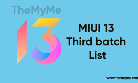 MIUI 13 Third batch