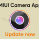 MIUI Camera App update