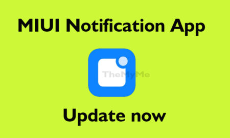 MIUI Notification App update