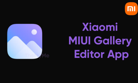 MIUI gallery Editor app