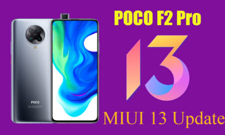 POCO F2 Pro MIUI 13 update