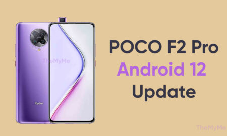 Poco f2 pro Android 12 update