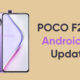 Poco f2 pro Android 12 update