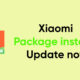 Xiaomi Package installer