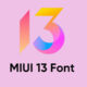 MIUI 13 Font