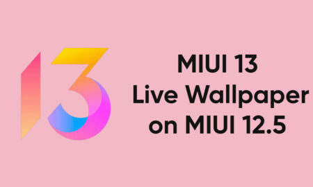 MIUI 13 Live wallpaper install