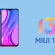 MIUI 13 Update Redmi Note 9
