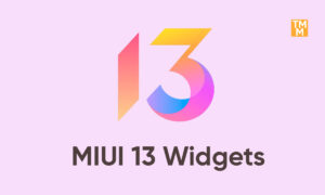 Xiaomi MIUI 13 Widgets list