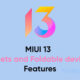 MIUI 13 tablets and foldable devices features