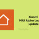 MIUI Alpha Launcher update