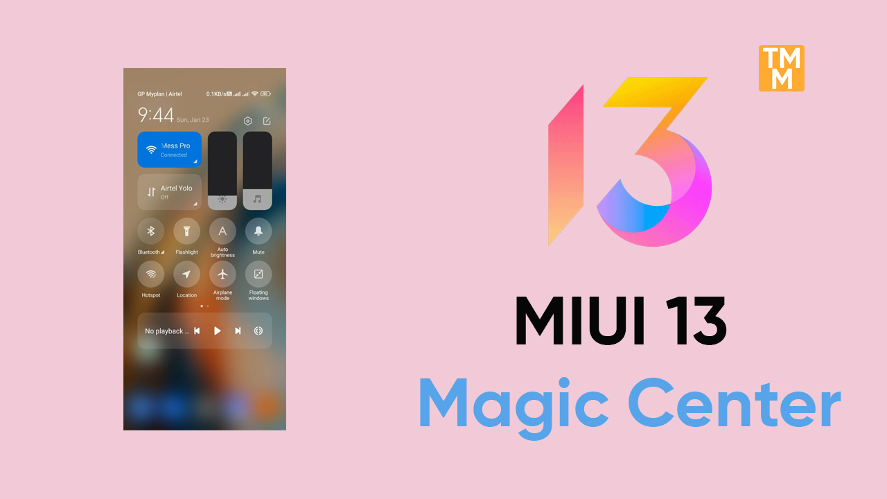 MIUI 13 Magic Center