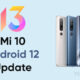 Mi 10 Android update