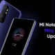 Mi Note 10 Lite May update