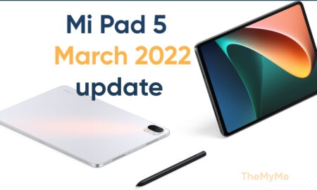 Mi Pad 5 March update