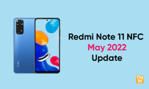 Redmi Note 11 NFC May update