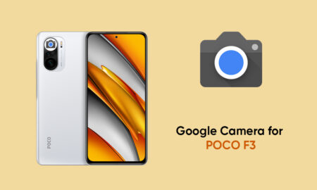 Google Camera for POCO F3