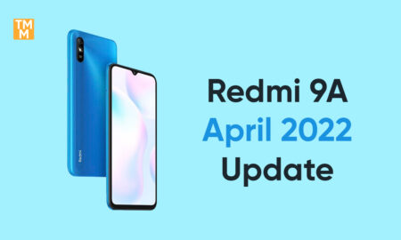 Redmi 9a April update