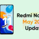 Redmi Note 11 May Update