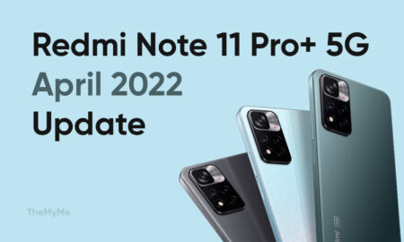 Redmi Note 11 Pro+ 5G April update
