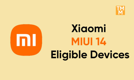 Xiaomi MIUI 14 Eligible Devices