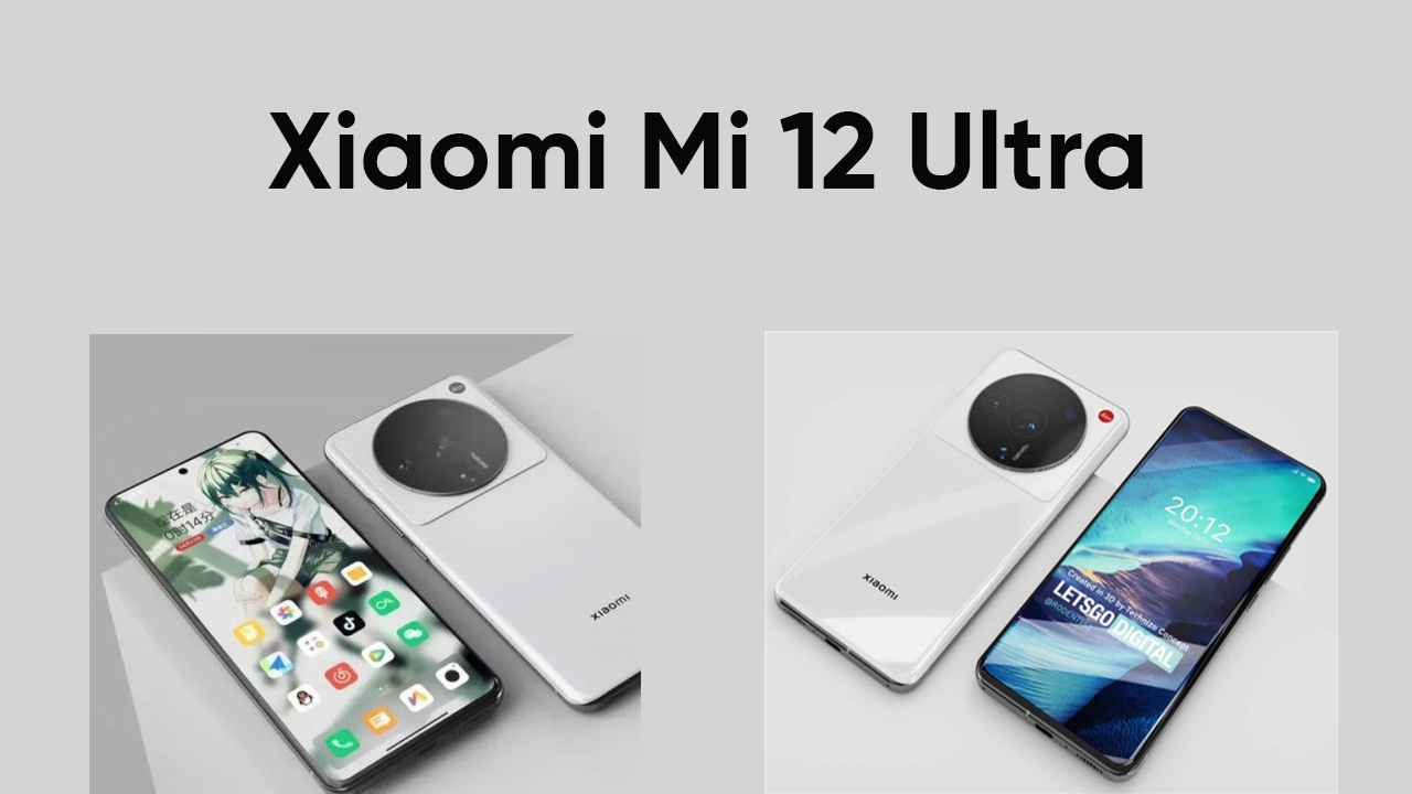 Xiaomi Mi 12 Ultra render